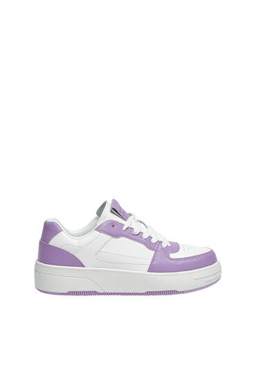 Casual platform trainers