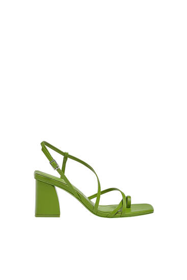 Colección de Sandalias de Tacón de Mujer | PULL\u0026BEAR