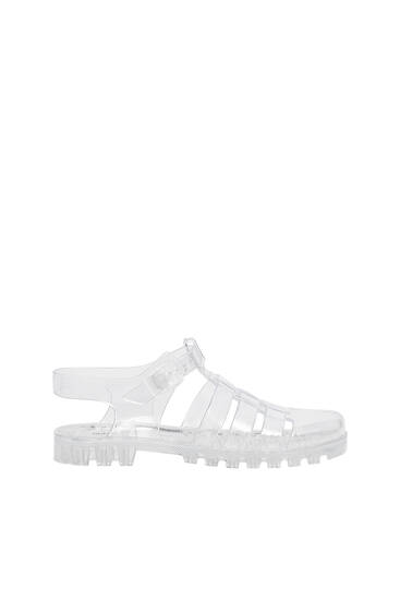 Sandalias Planas y Romanas de Mujer | PULL\u0026BEAR