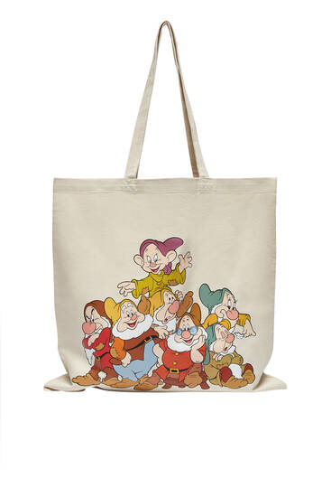 The Seven Dwarfs fabric tote bag