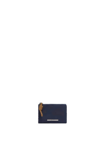 Portemonnaie mit doppeltem Reißverschluss
