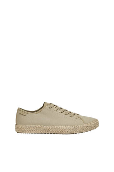 Casual jute trainers