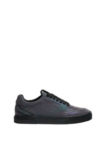 Casual iridescent trainers