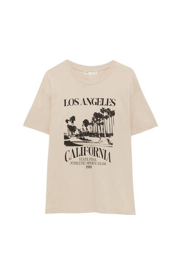 Pull and bear online playeras