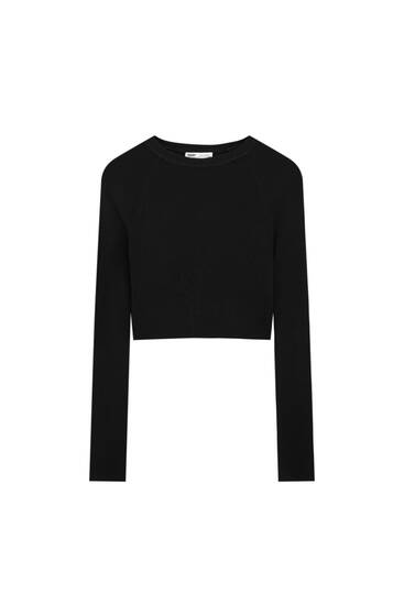 Cropped-Strickpullover