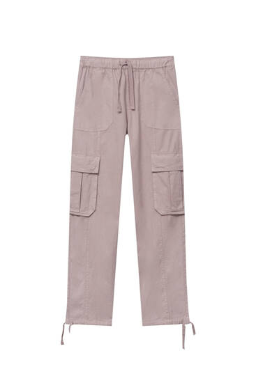 Rustic cargo trousers