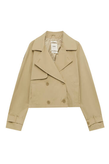 Pull&bear on sale trench coat