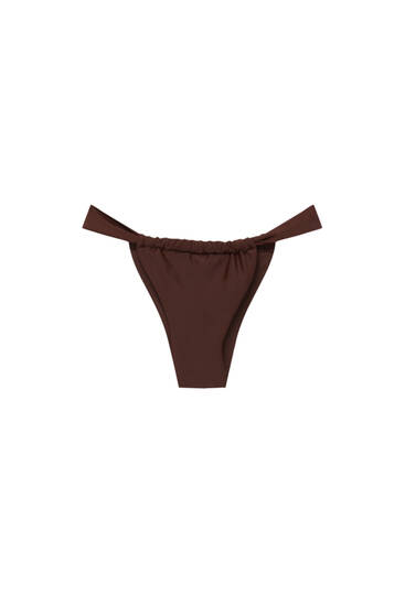 Braguita bikini marrón