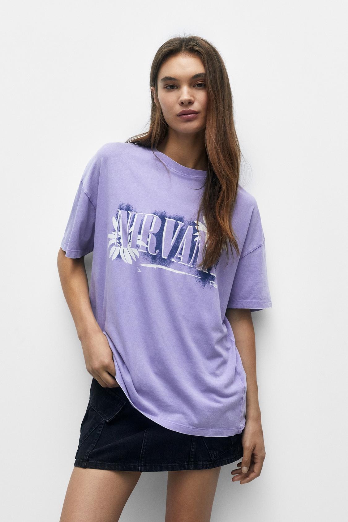 Camiseta Nirvana PULL&BEAR enveng.uowm.gr