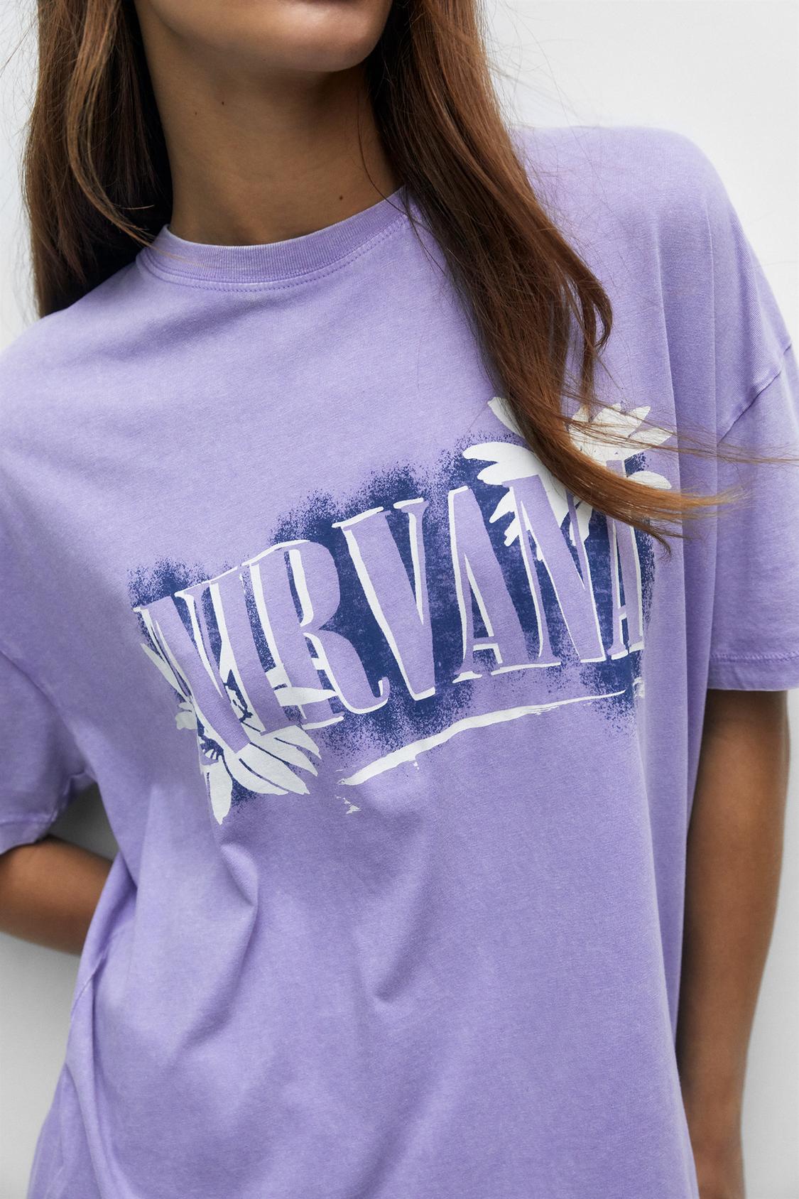 Camiseta Nirvana PULL&BEAR enveng.uowm.gr