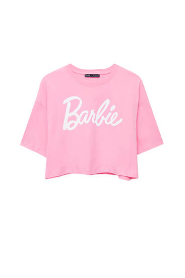 Къса блуза с мотив Barbie™