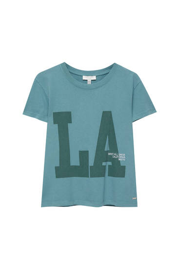Μπλούζα με graphic τύπωμα L.A.
