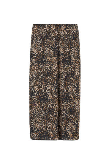 Jupe leopard on sale pull and bear