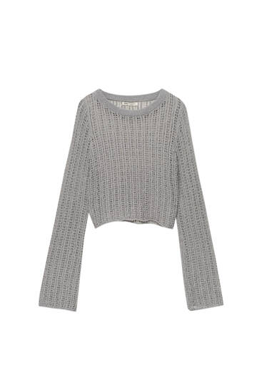 クリアランス特売中 juemi Openwork Knit Pullover | permidrive.fr