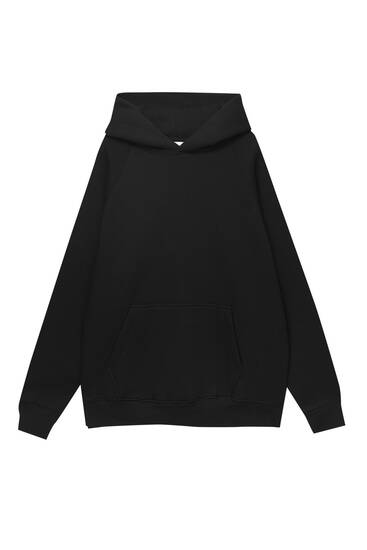 Basic oversized hooded sweatshirt - PULLu0026BEAR