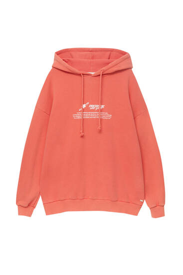 Sudadera pull and online bear roja