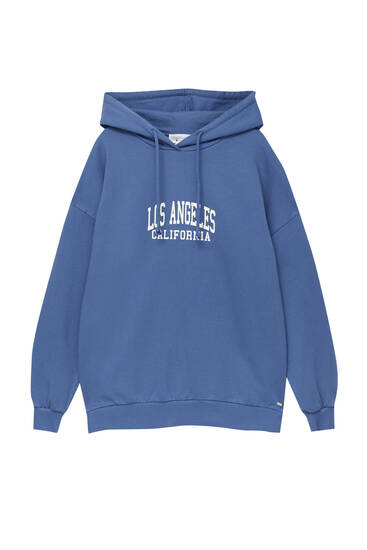 Blue Los Angeles hoodie