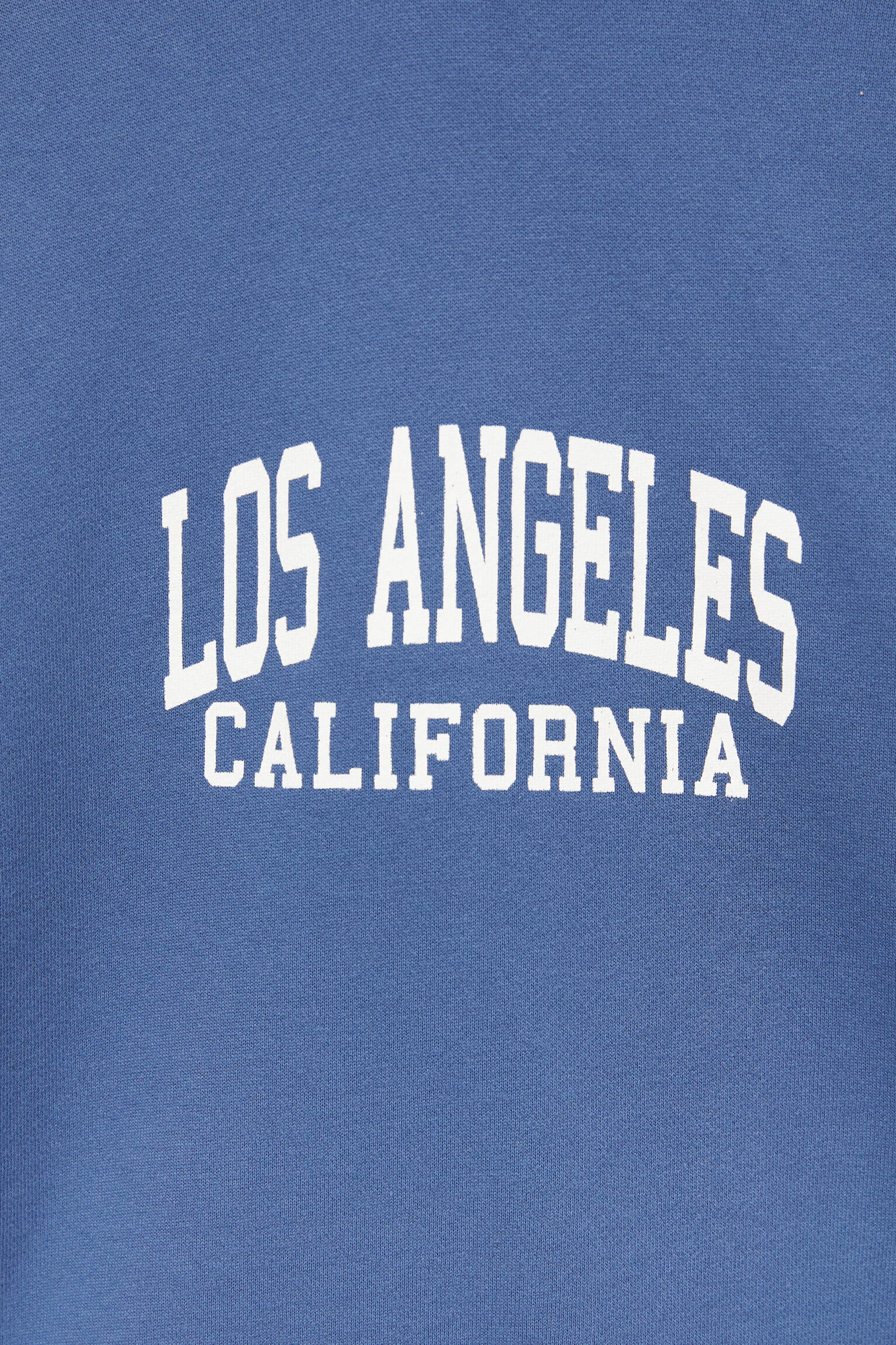Sudadera azul Los Angeles - PULL&BEAR