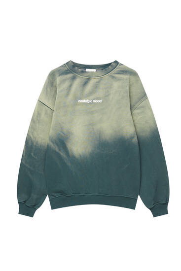 Pull and shop bear green sweater