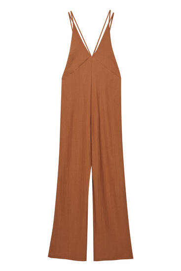 Long strappy jumpsuit