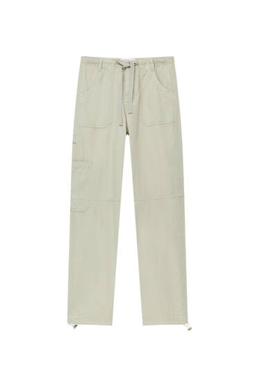 Relaxed cargo trousers