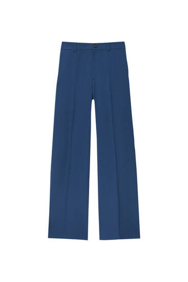 Womens Blue Wide Leg Trousers  Leggings  John Lewis  Partners