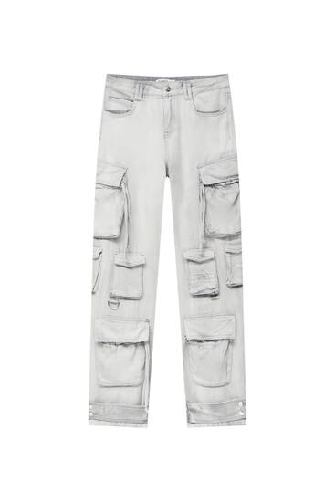 Jeans cargo multibolsos Limited Edition