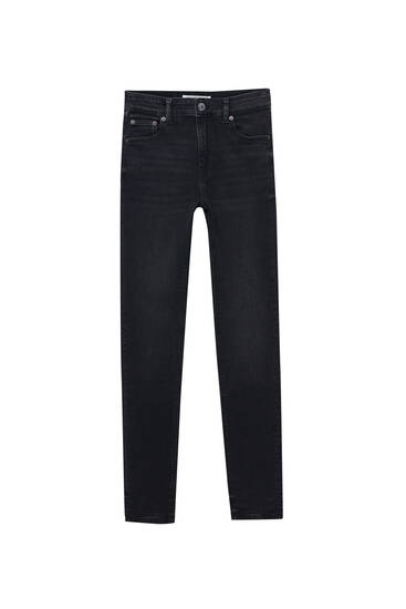 Jeans skinny fit taille moyenne