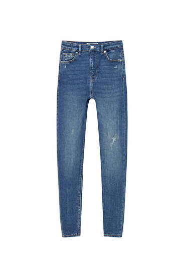 Pull and bear hot sale capri jeans