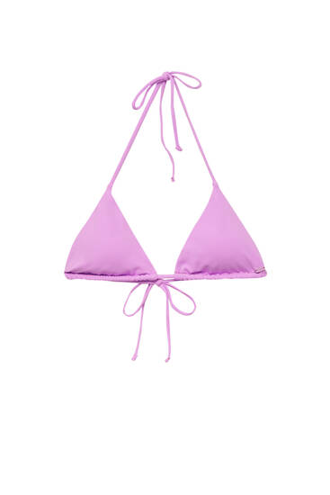 Top bikini triángulo