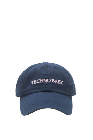 Cappellino blu Techno Baby