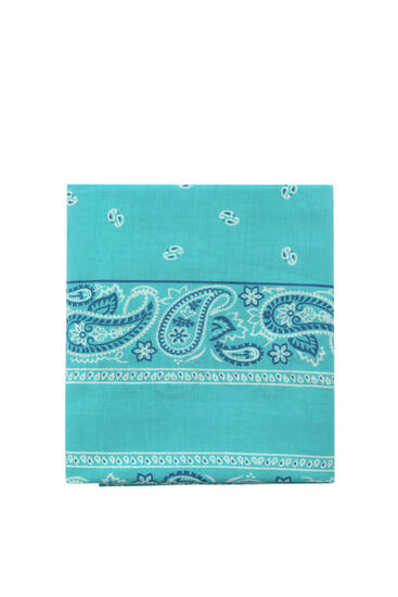 Printed bandana-style sarong