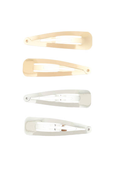 Pack of 4 hair clips