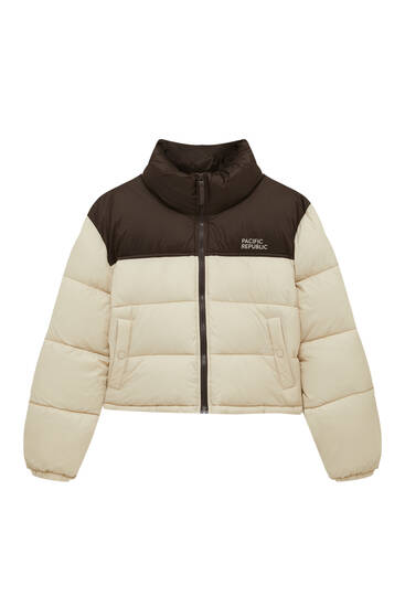 Short puffer jacket PULL BEAR