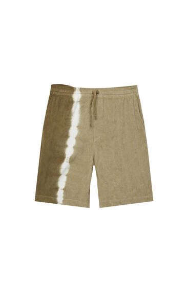 Primavera Sound tie-dye jogger Bermuda shorts