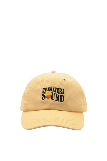 Κίτρινο καπέλο τζόκεϊ Primavera Sound