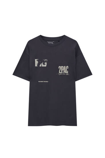 Oversize-T-Shirt Tupac „Me Against The World“