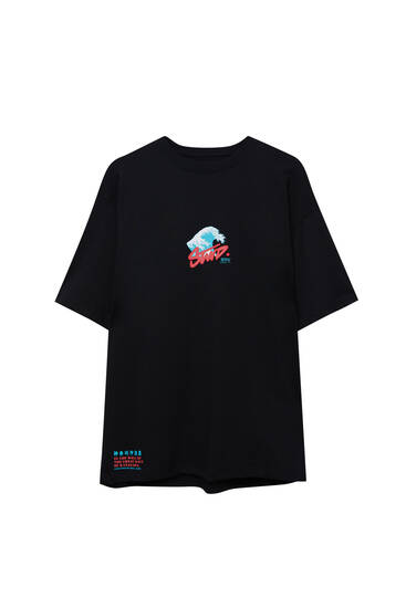 Short sleeve Hokusai Wave T-shirt