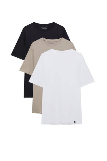 3er-Pack Basic-Shirts