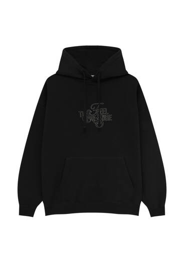 Pull and 2024 bear hoodie homme