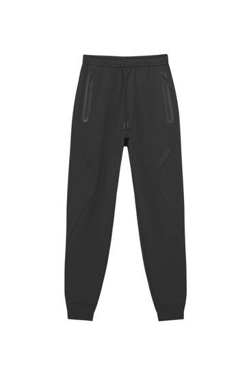 STWD joggers with zips