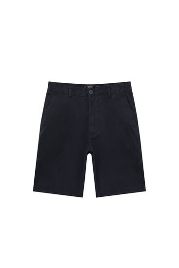 Basic chino Bermuda shorts