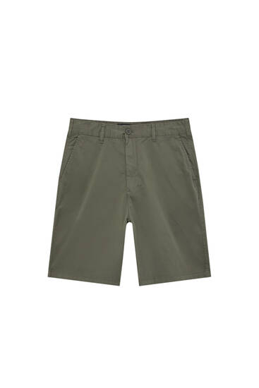 Chinos Shorts Clothing Man PULL BEAR Switzerland