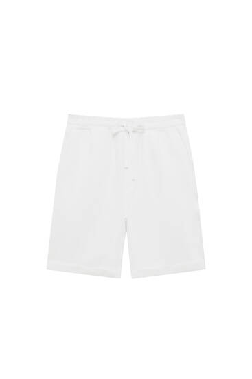 Bermuda jogging shorts