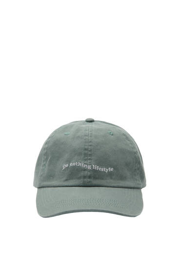 ‘Nothing lifestyle’ faded cap