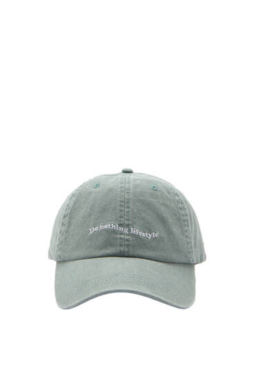 ‘Nothing lifestyle’ faded cap
