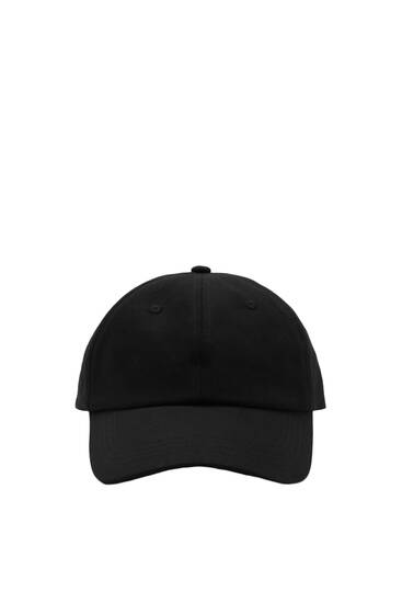 Basic black cap