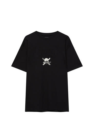 T-shirt One Piece noir