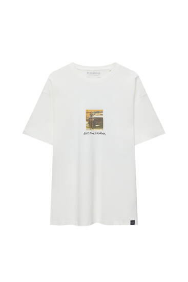 White Staten Island T-shirt