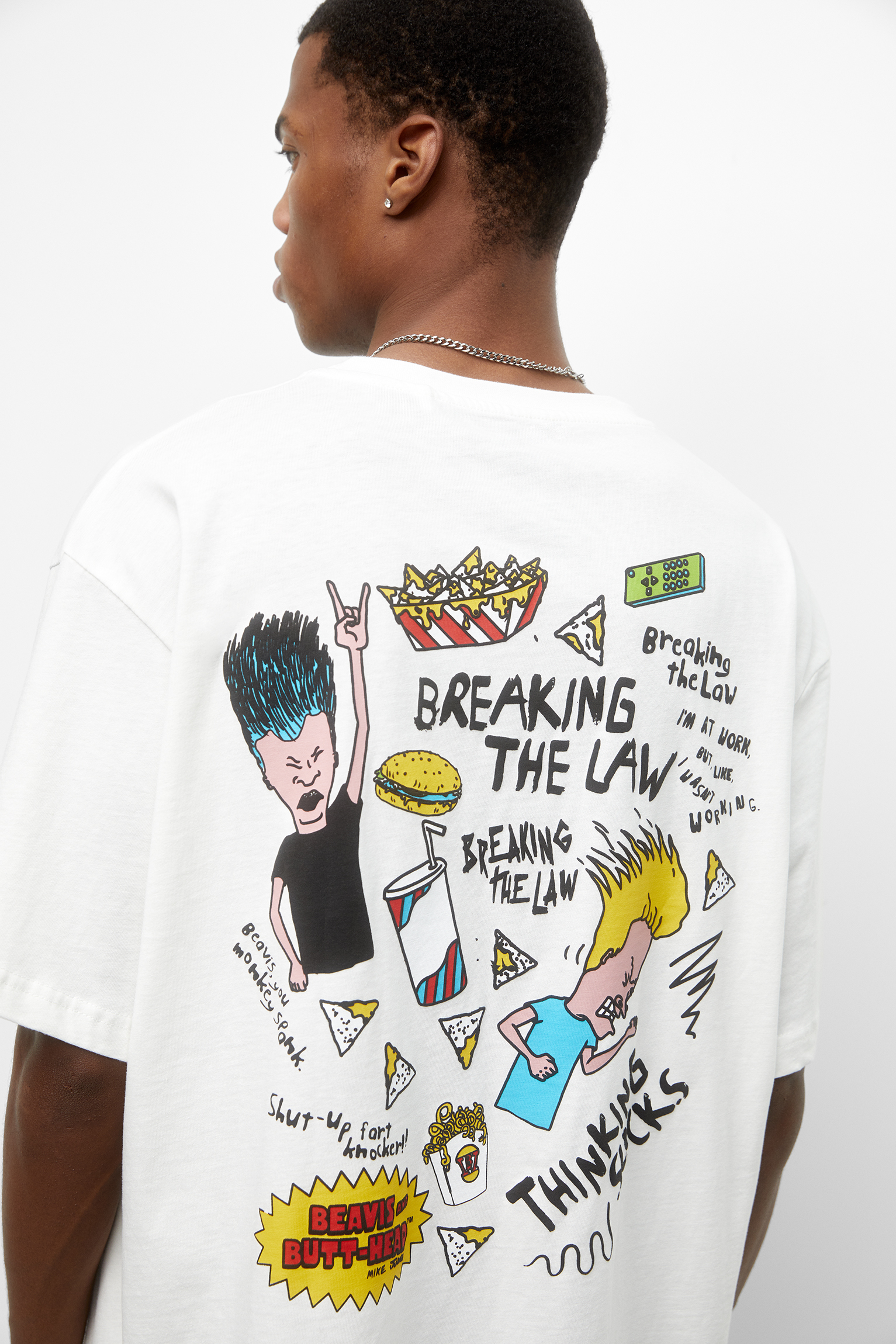 Beavis and butthead breaking the law